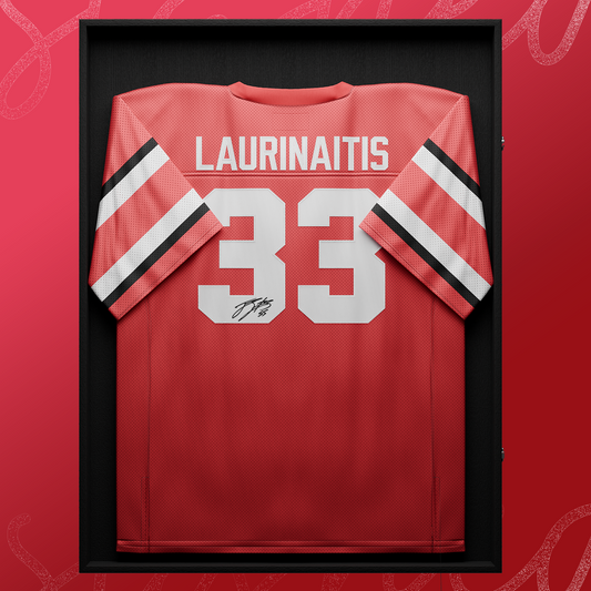 James Laurinaitis Autographed Ohio State Jersey