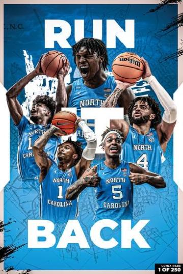 North Carolina Autographed Posters (FG)